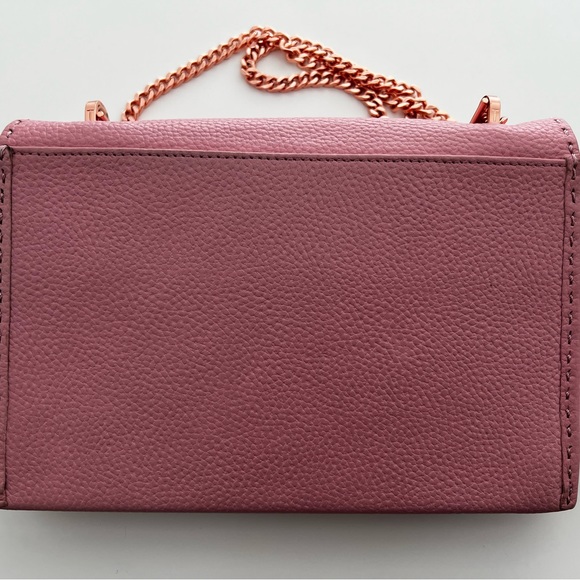 Ted Baker Pink Leather Crossbody/Clutch Bag - Picture 6 of 12